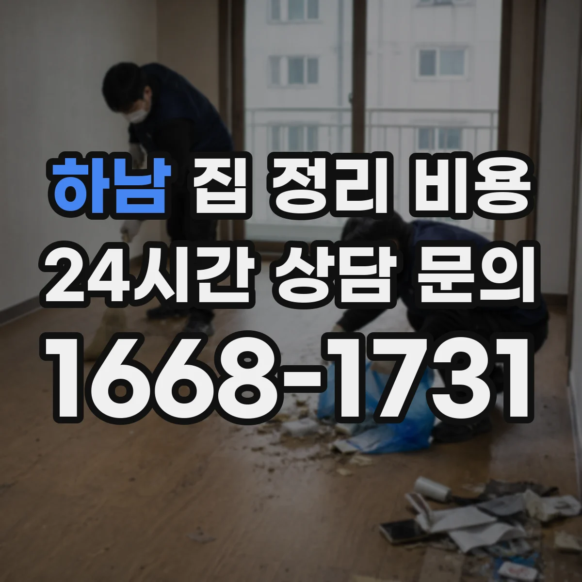 하남 집 정리 비용
