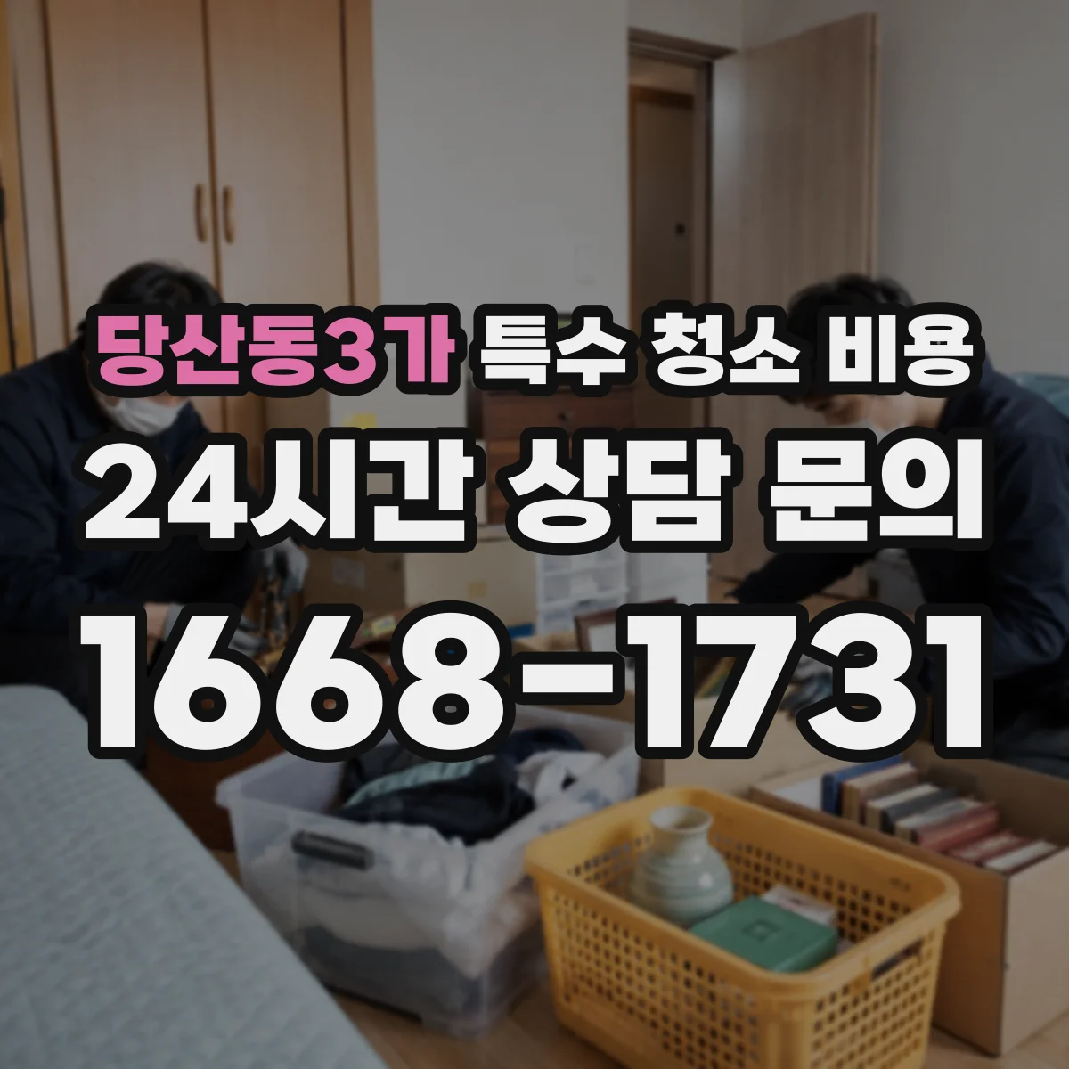 당산동3가 특수 청소 비용