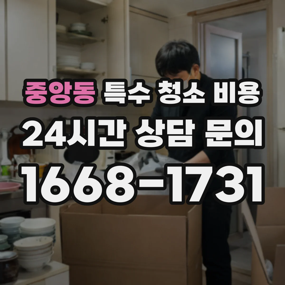 중앙동 특수 청소 비용