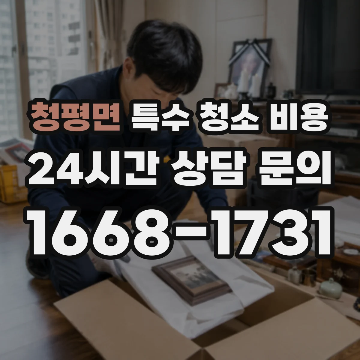 청평면 특수 청소 비용