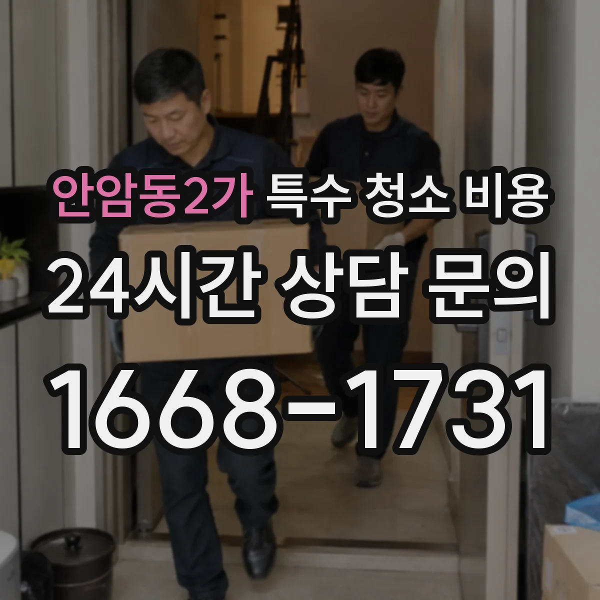 안암동2가 특수 청소 비용