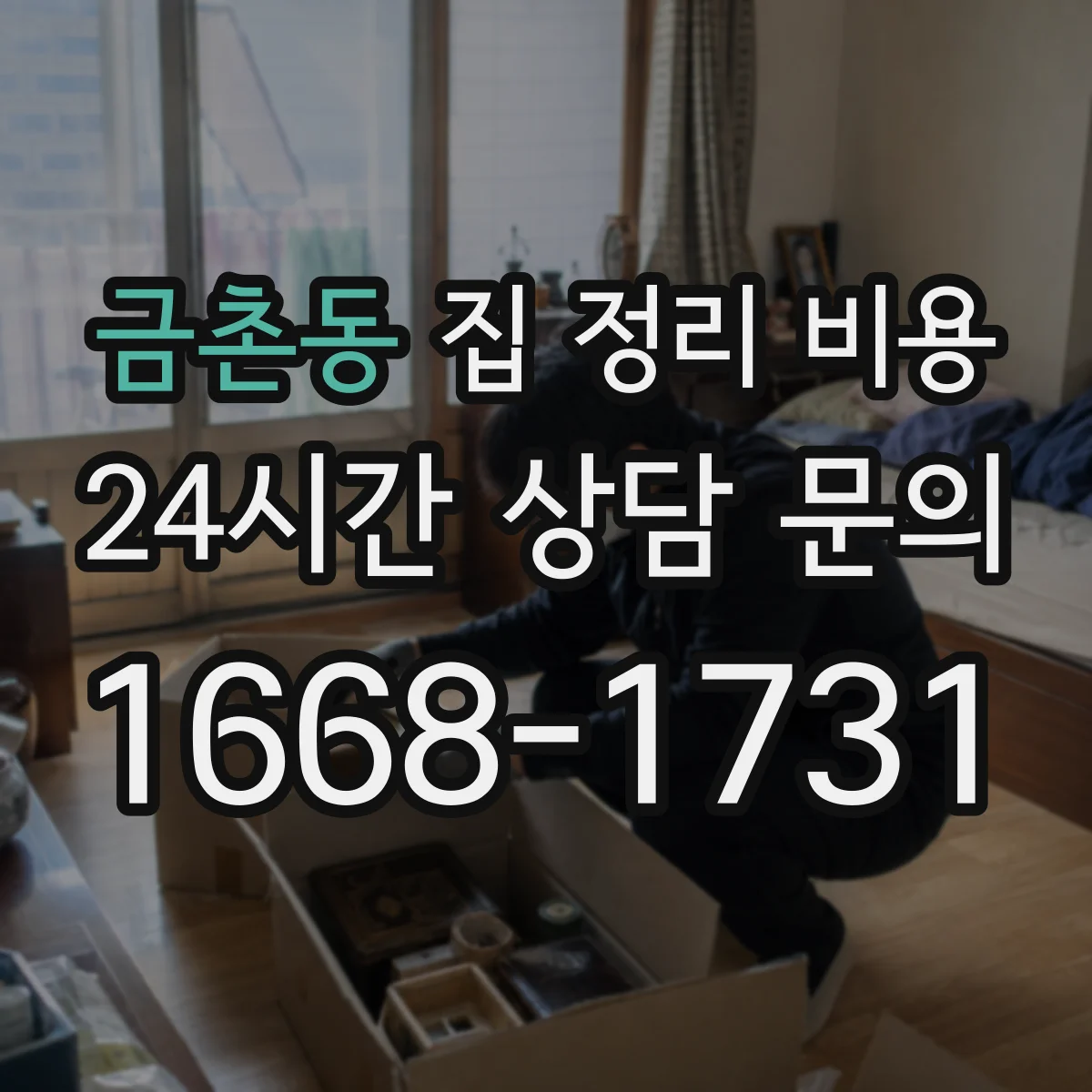 금촌동 집 정리 비용
