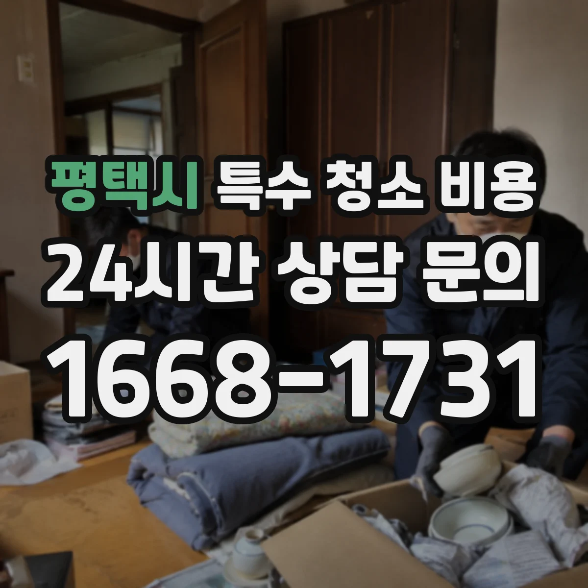 평택시 특수 청소 비용