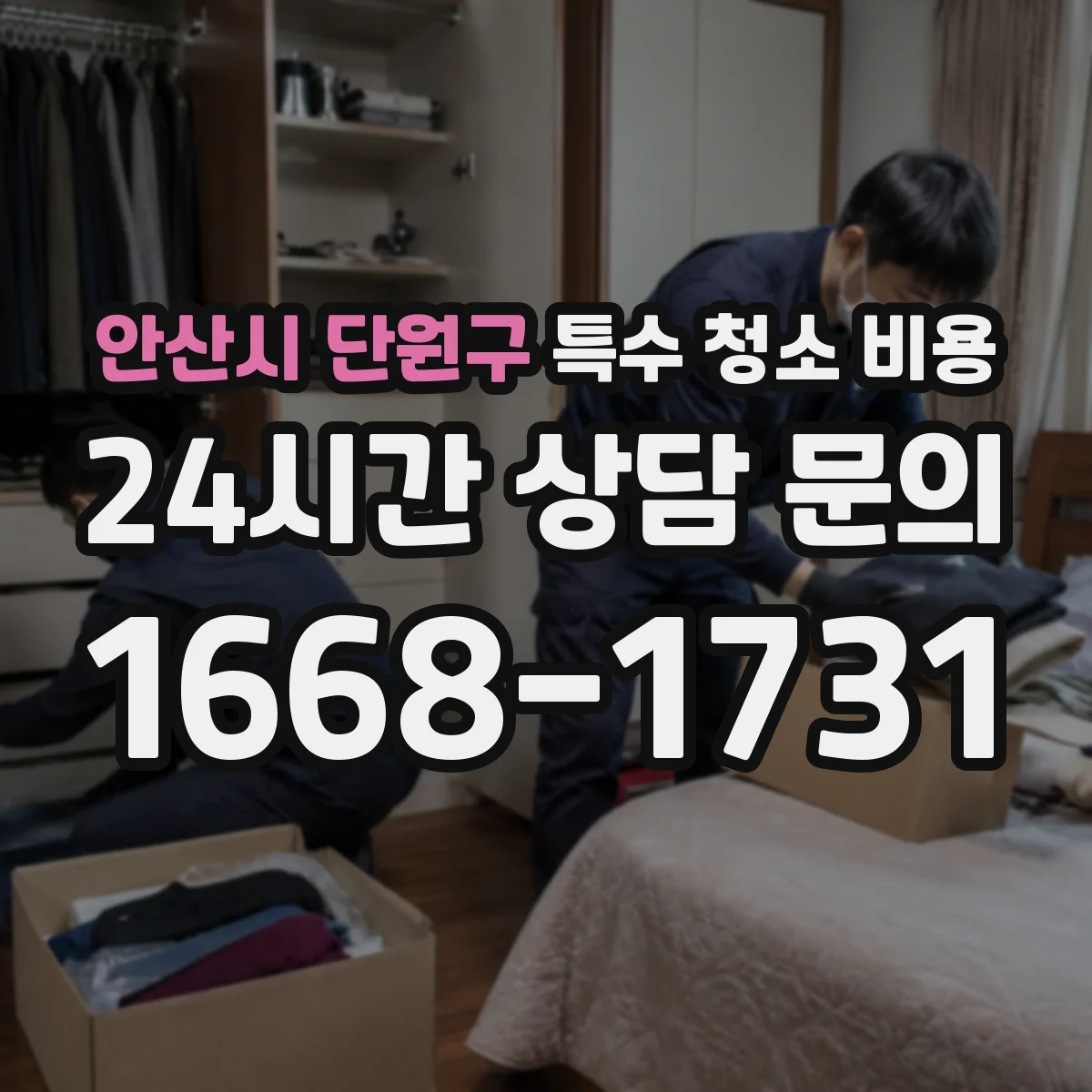 안산시 단원구 특수 청소 비용