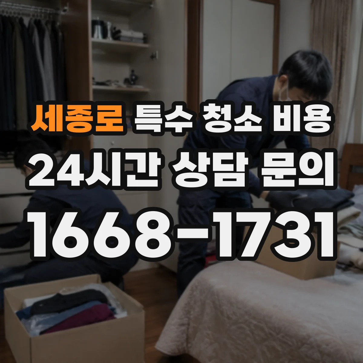 세종로 특수 청소 비용