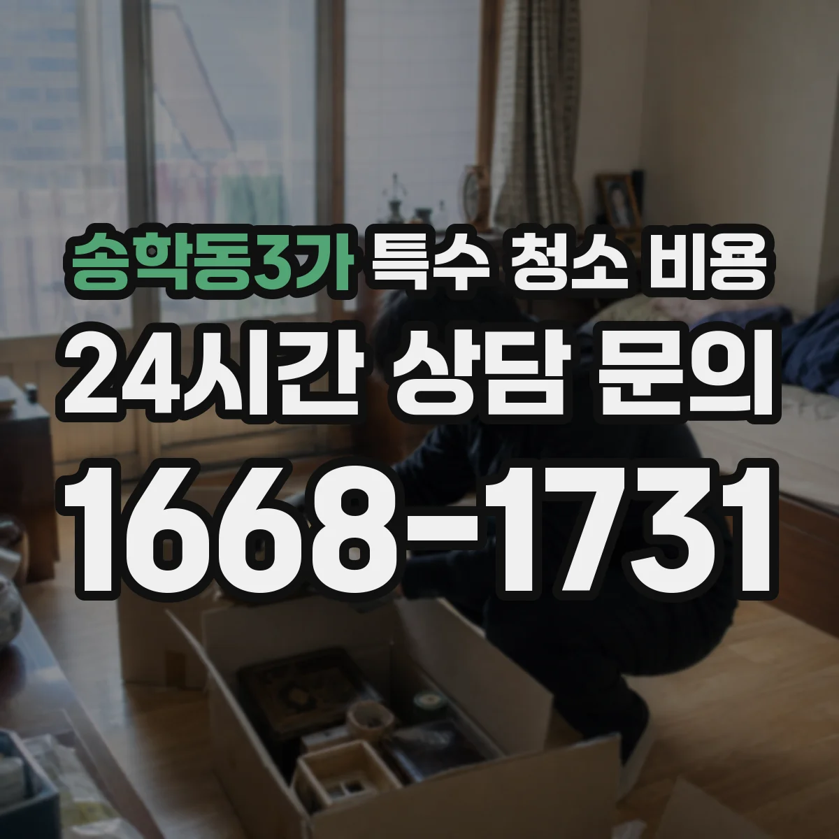 송학동3가 특수 청소 비용