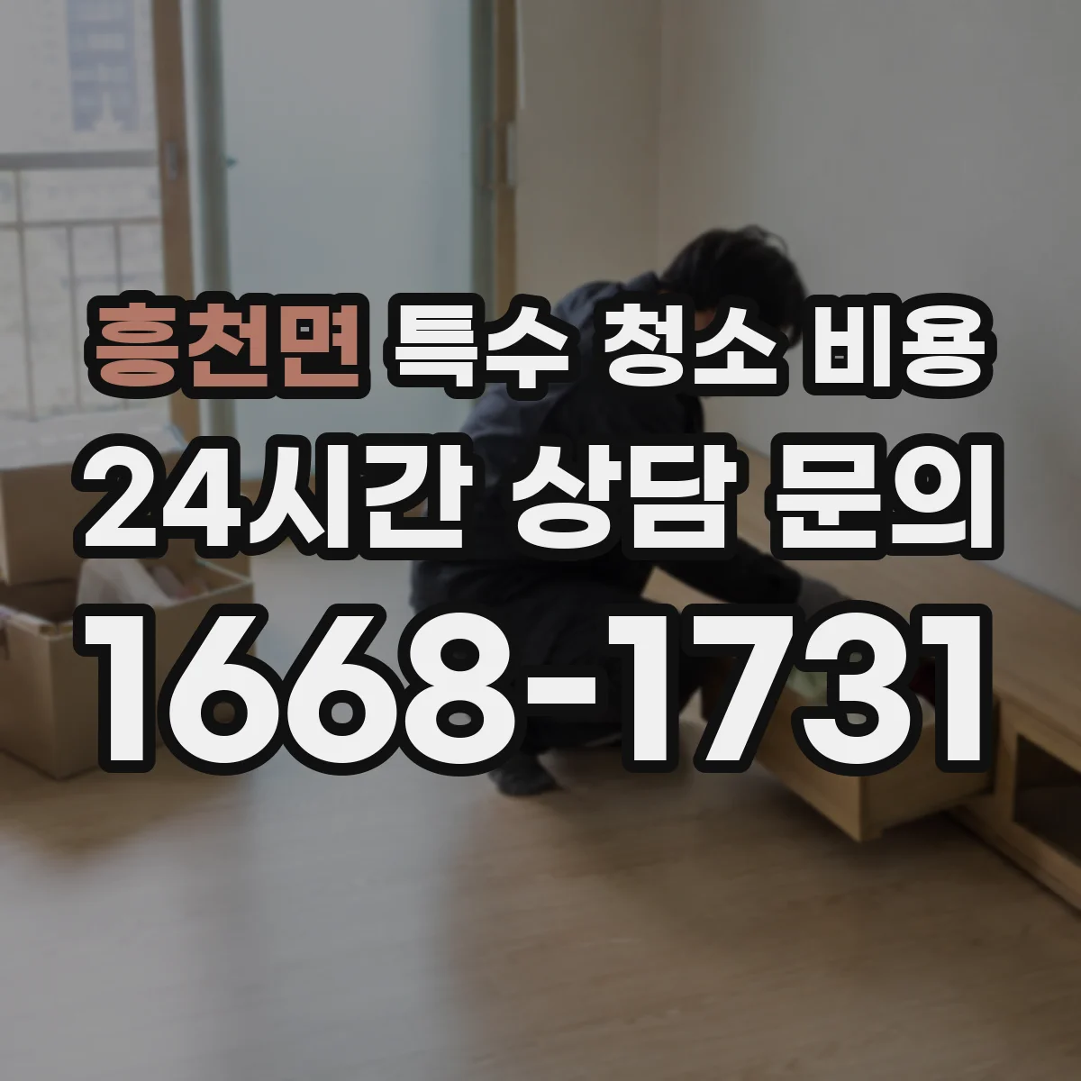 흥천면 특수 청소 비용