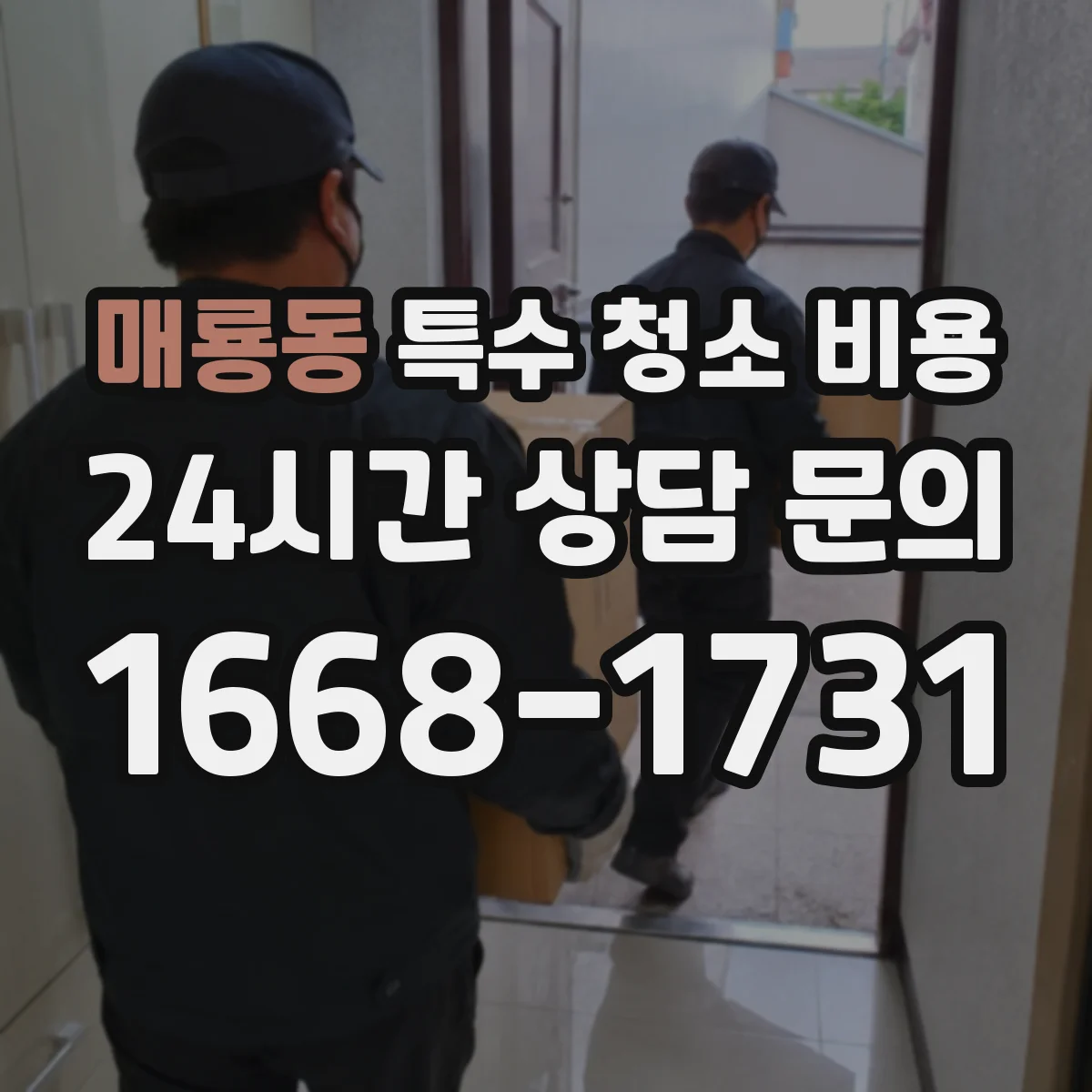 매룡동 특수 청소 비용