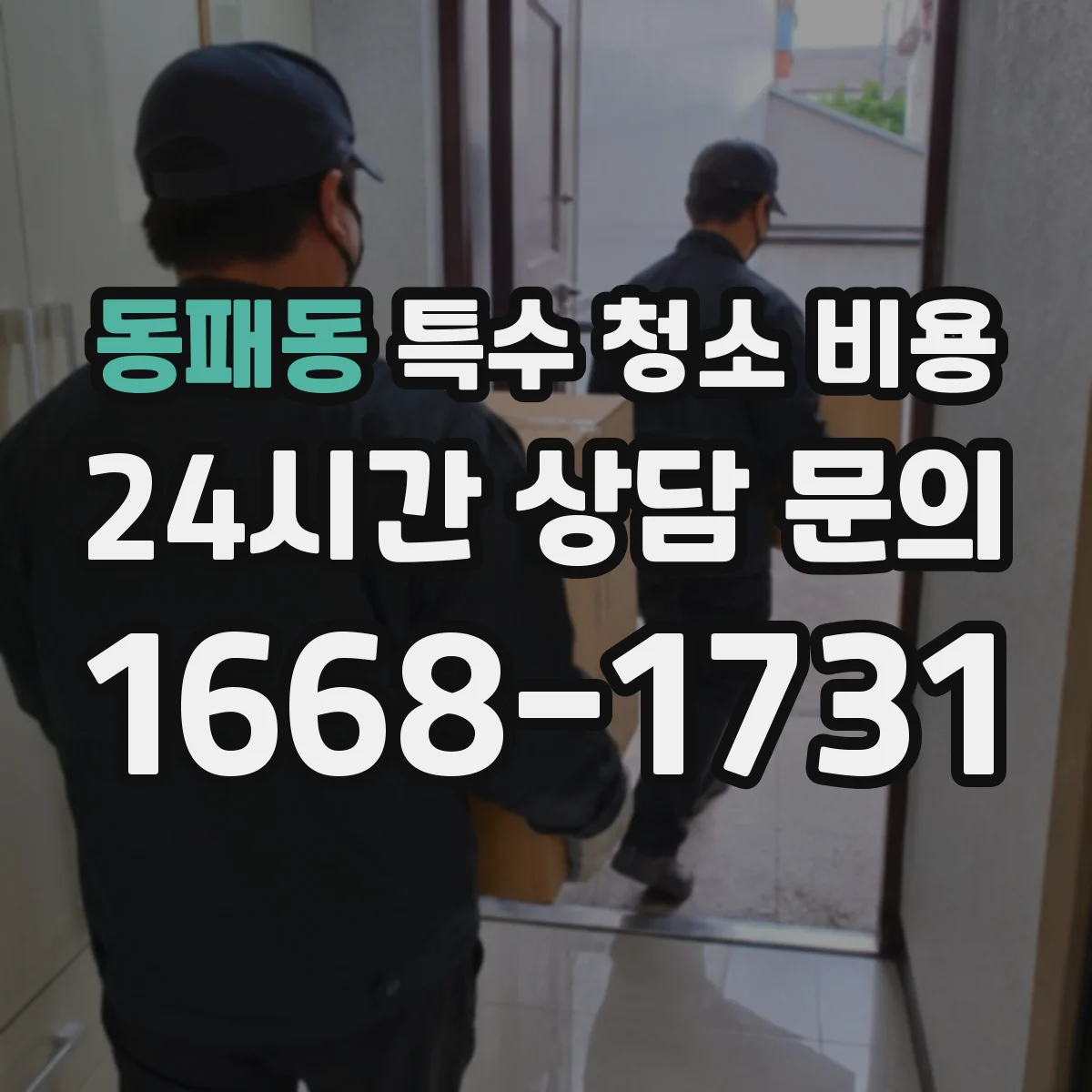 동패동 특수 청소 비용
