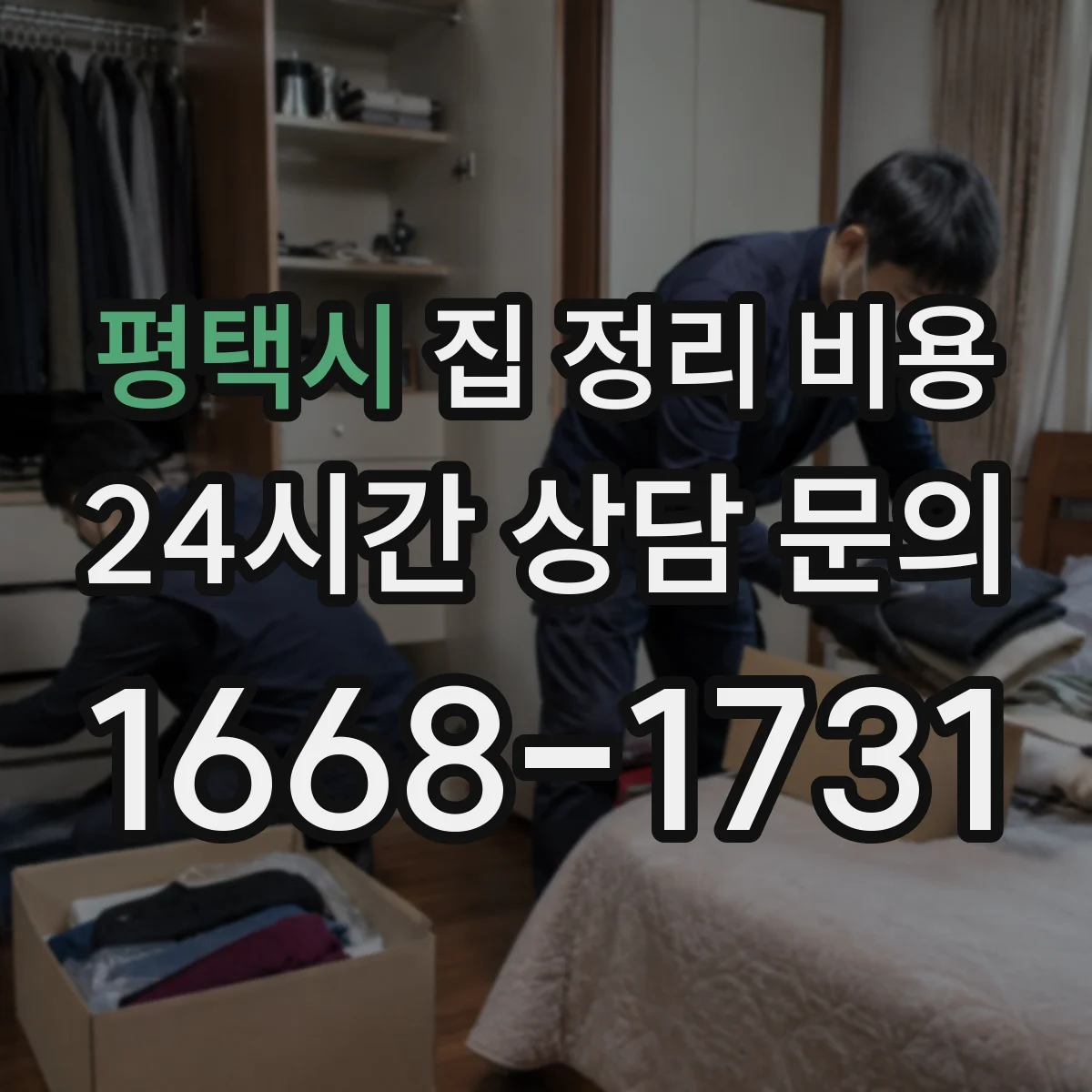 평택시 집 정리 비용
