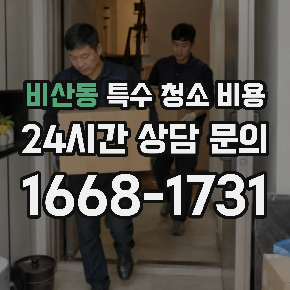 비산동 특수 청소 비용