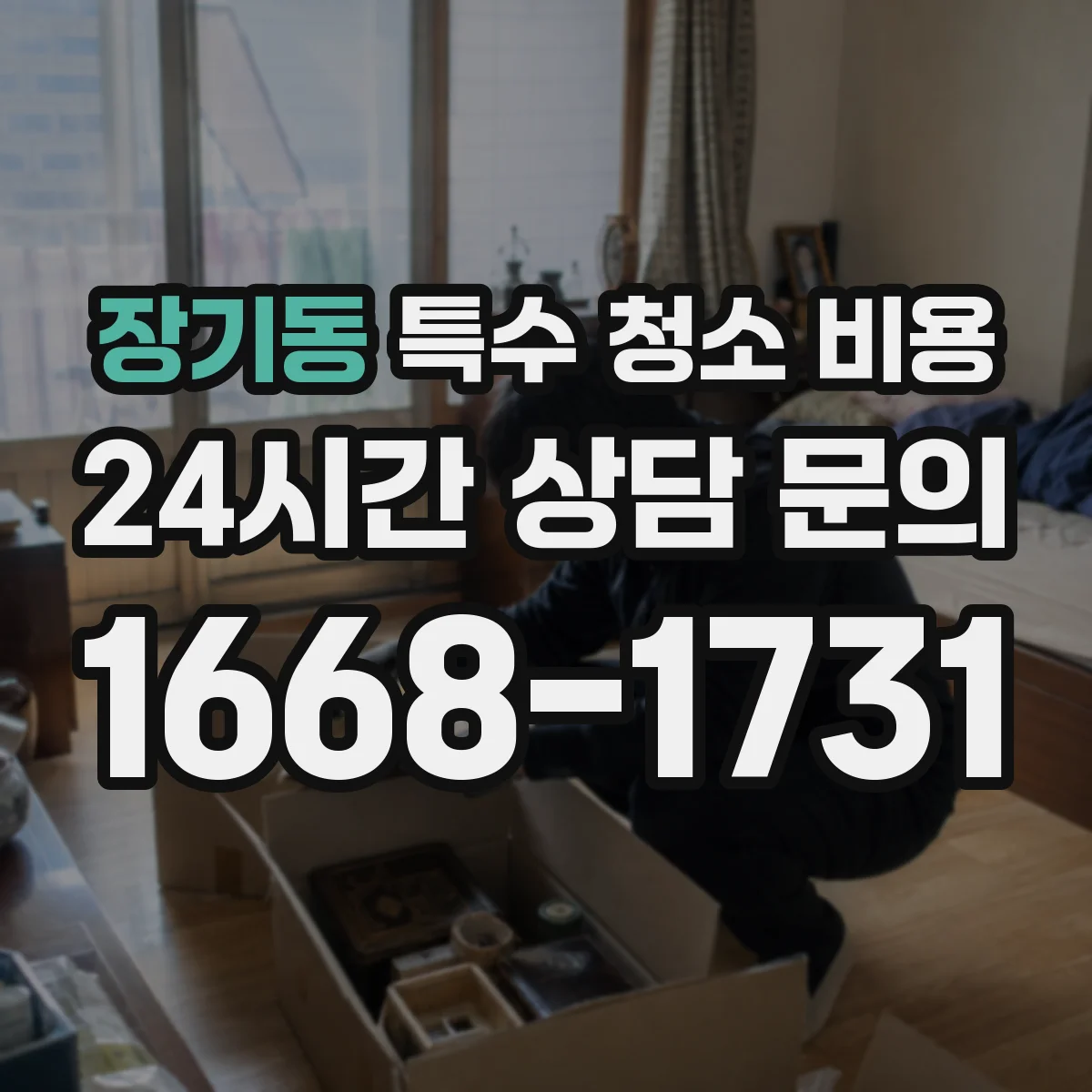 장기동 특수 청소 비용