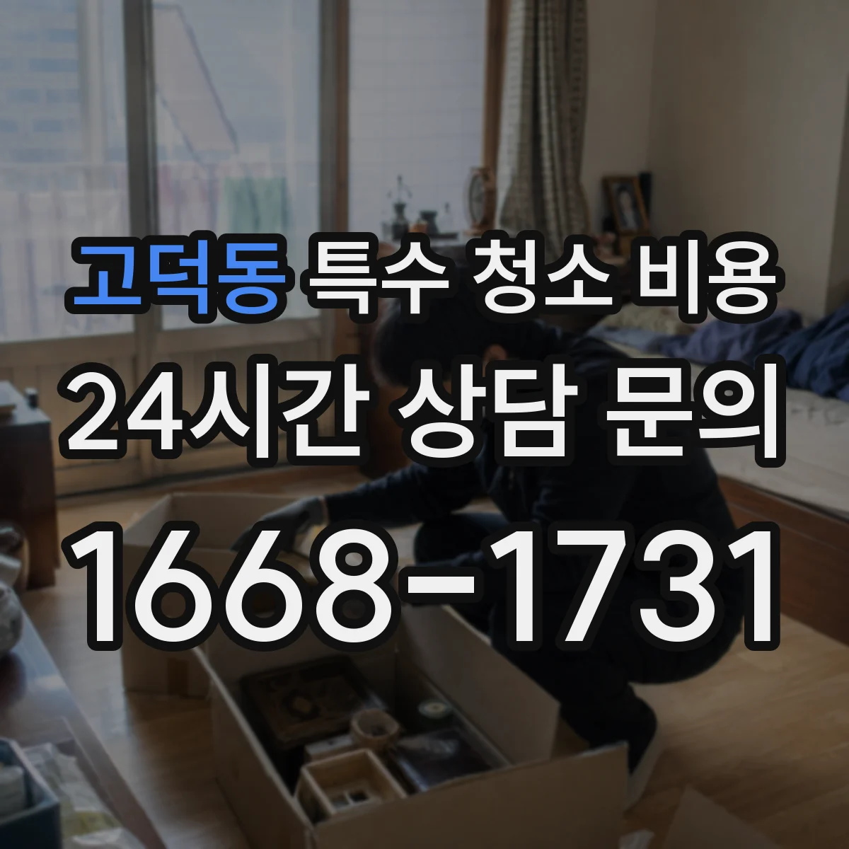 고덕동 특수 청소 비용