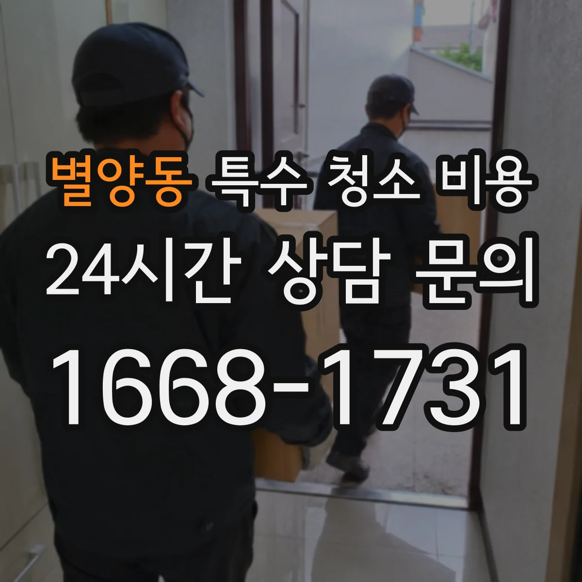 별양동 특수 청소 비용
