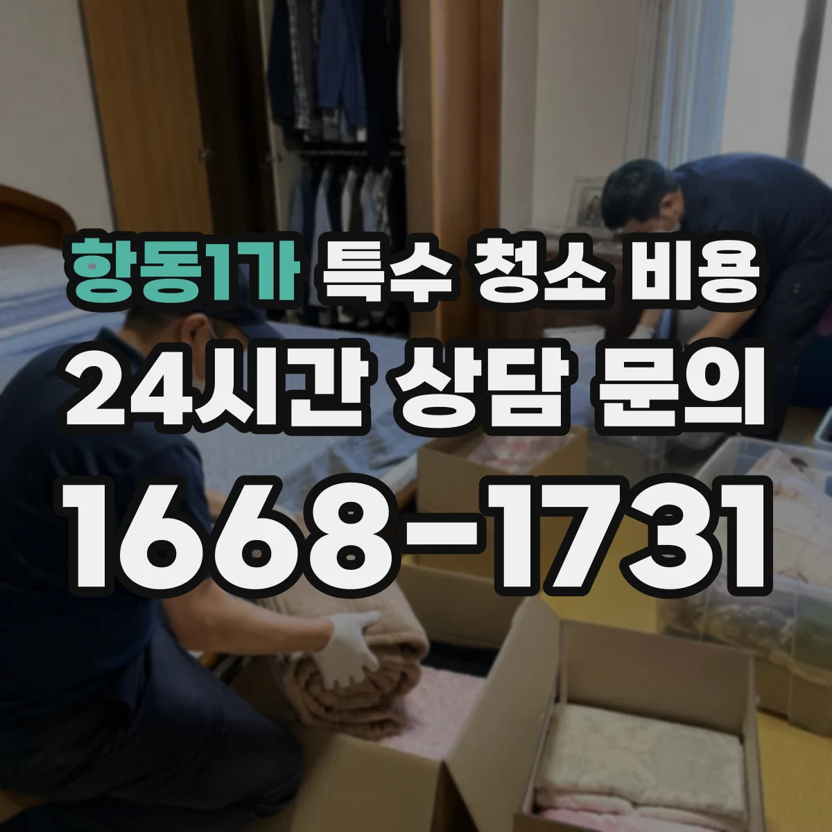 항동1가 특수 청소 비용