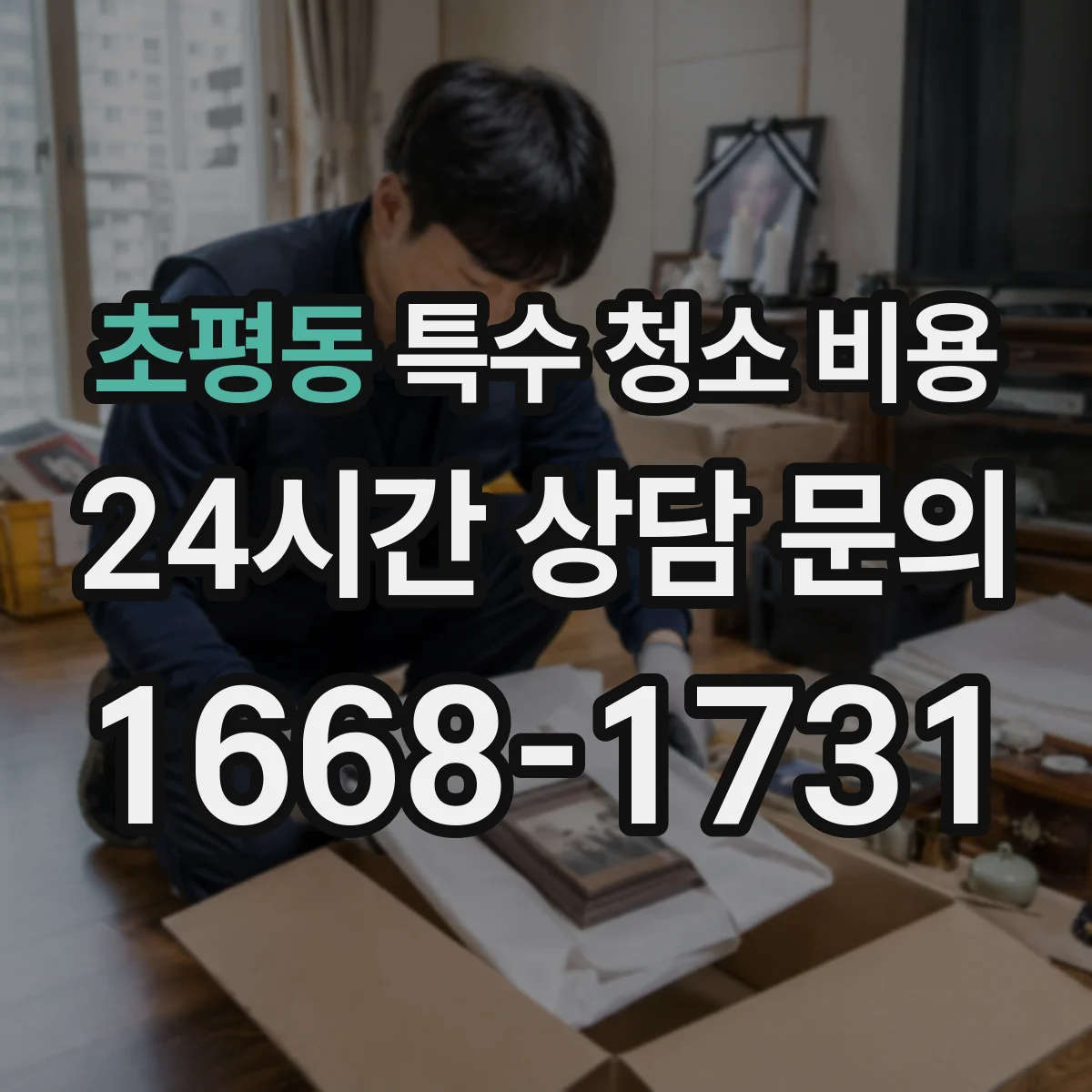 초평동 특수 청소 비용