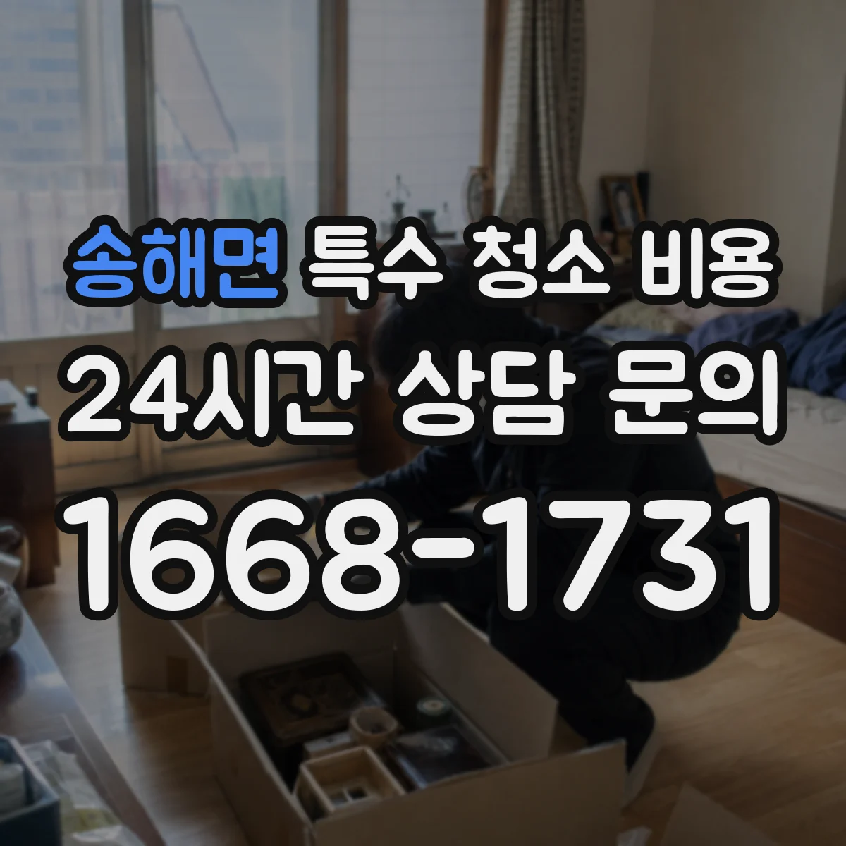 송해면 특수 청소 비용