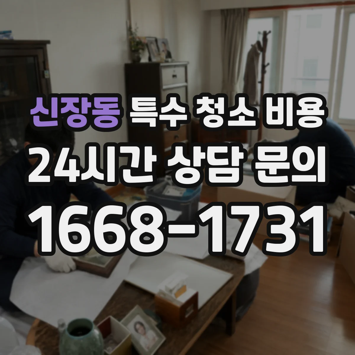 신장동 특수 청소 비용
