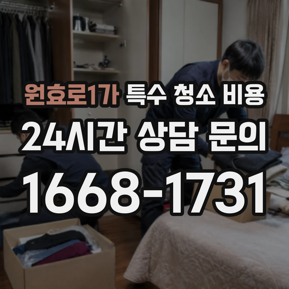 원효로1가 특수 청소 비용