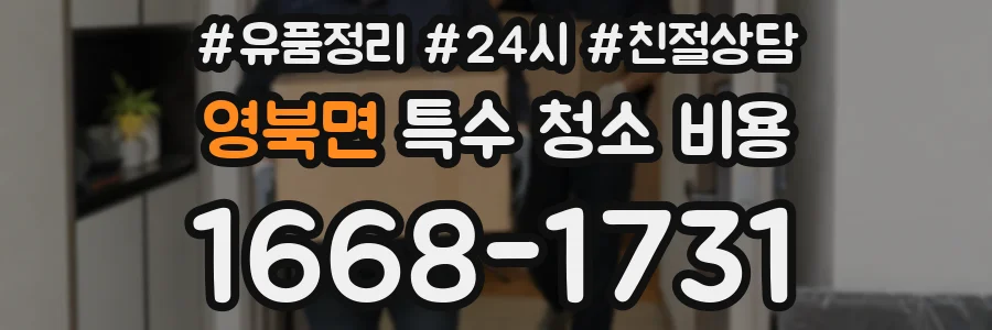 영북면 특수 청소 비용