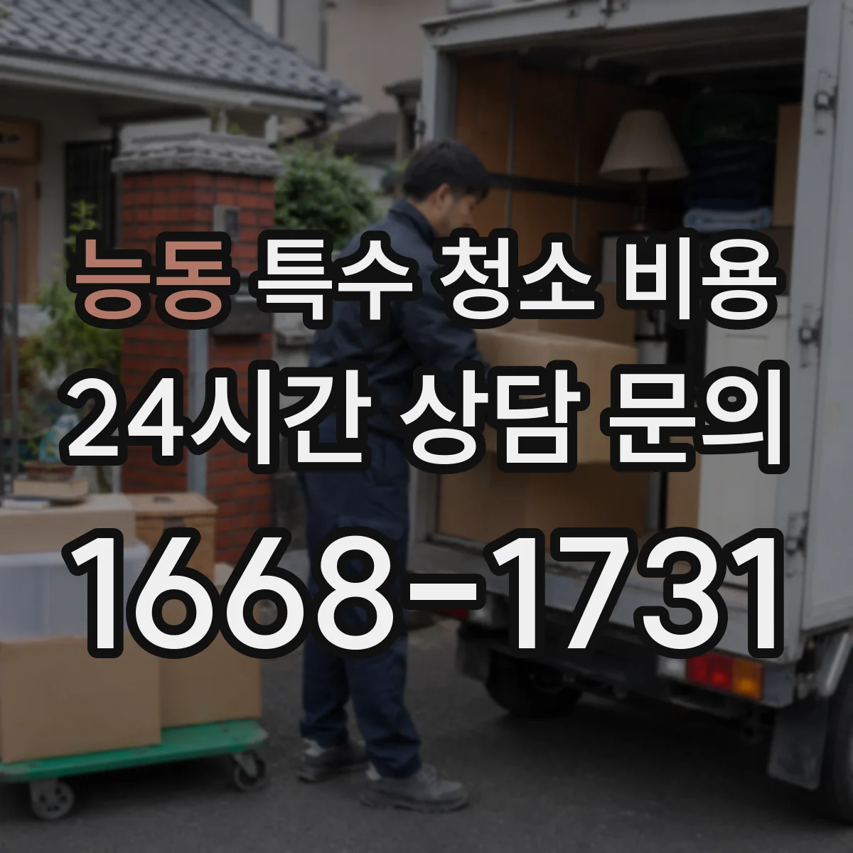 능동 특수 청소 비용