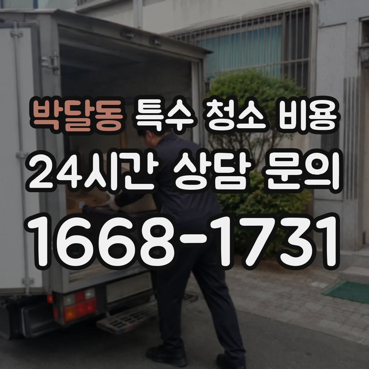 박달동 특수 청소 비용