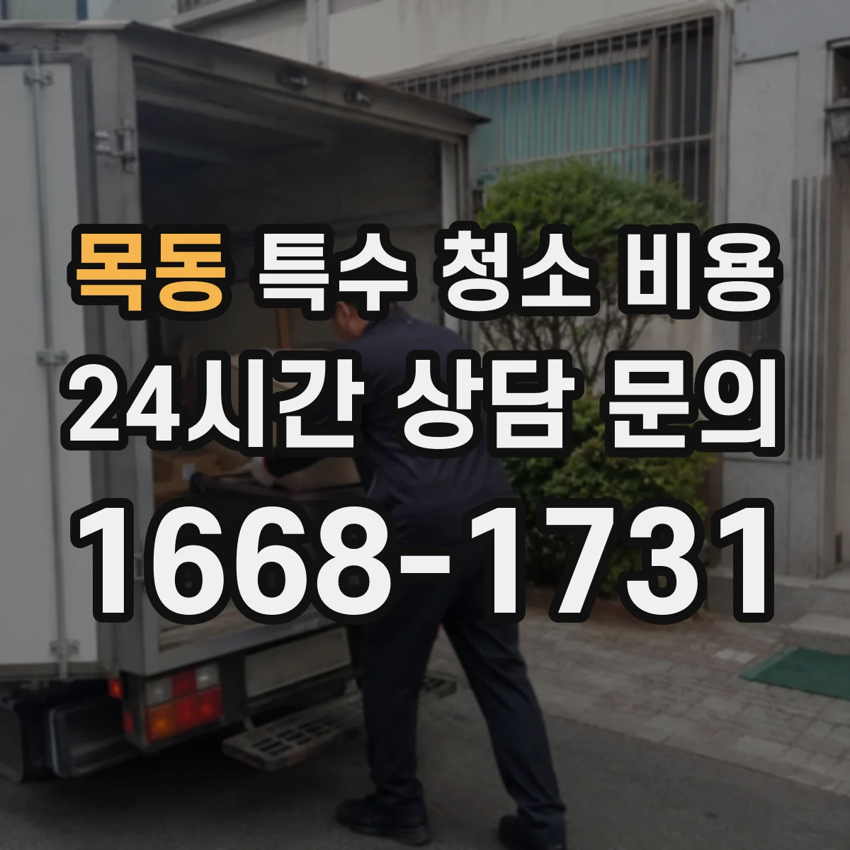 목동 특수 청소 비용