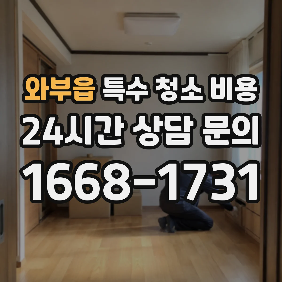 와부읍 특수 청소 비용