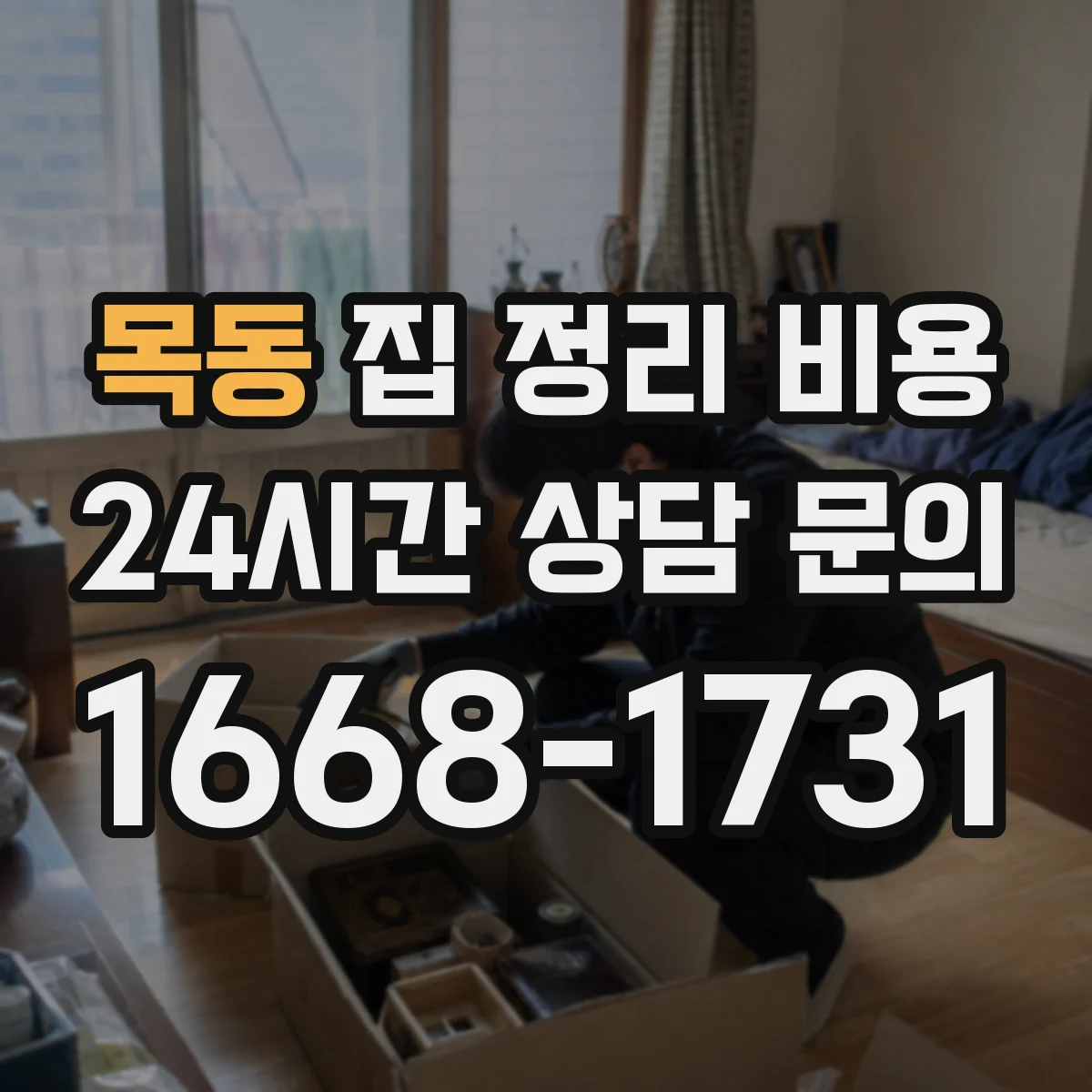 목동 집 정리 비용