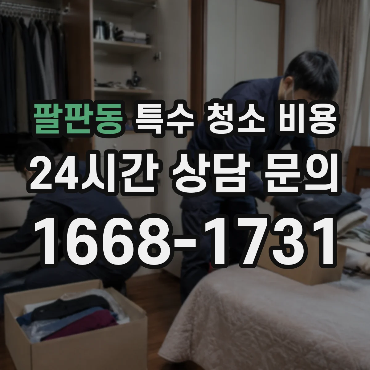 팔판동 특수 청소 비용