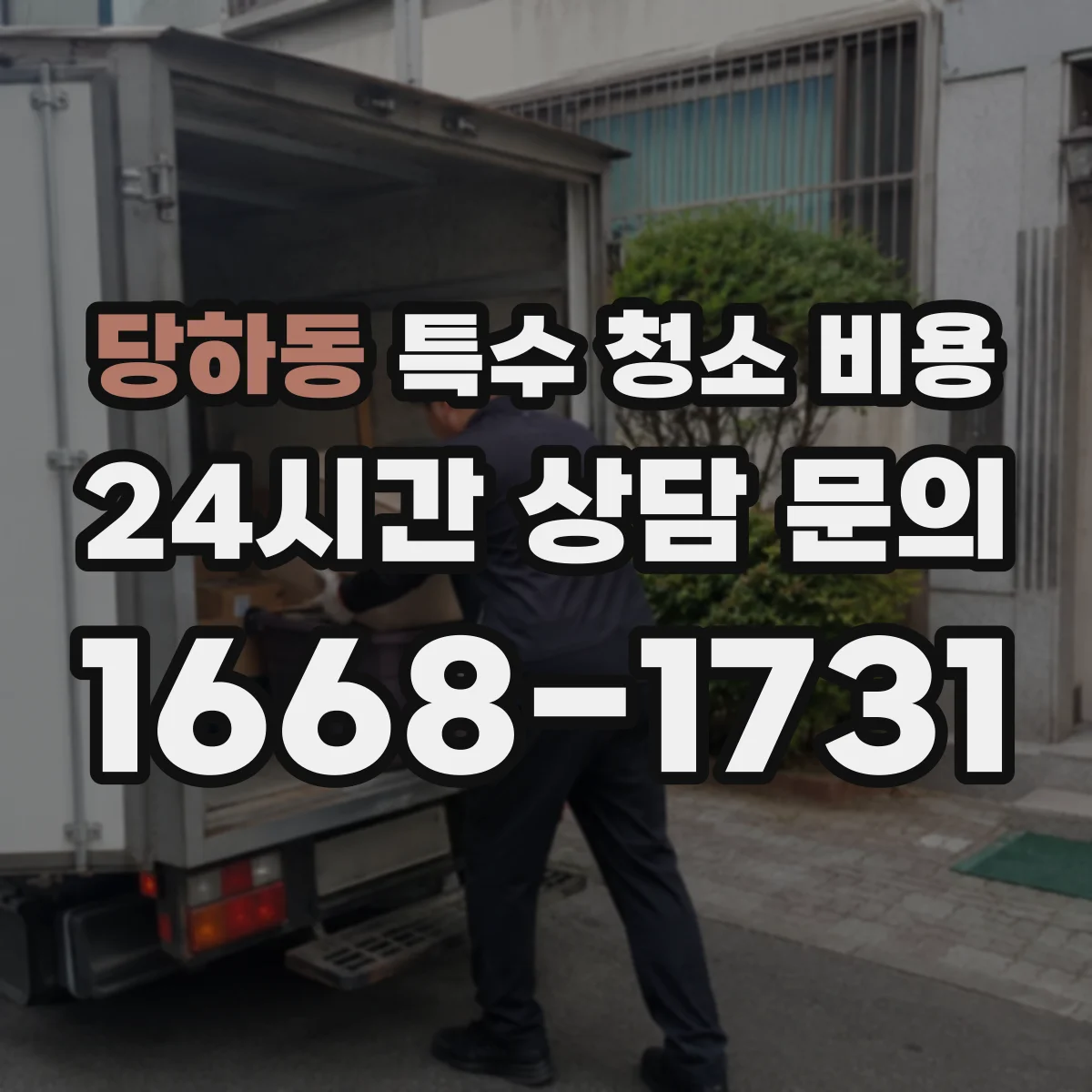 당하동 특수 청소 비용