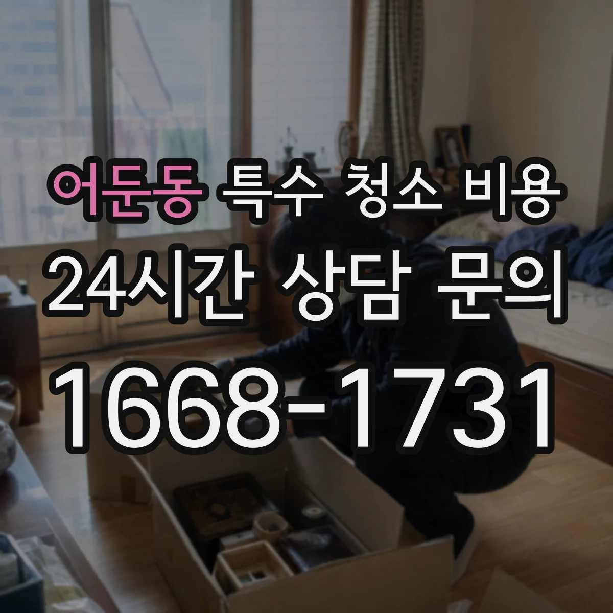 어둔동 특수 청소 비용