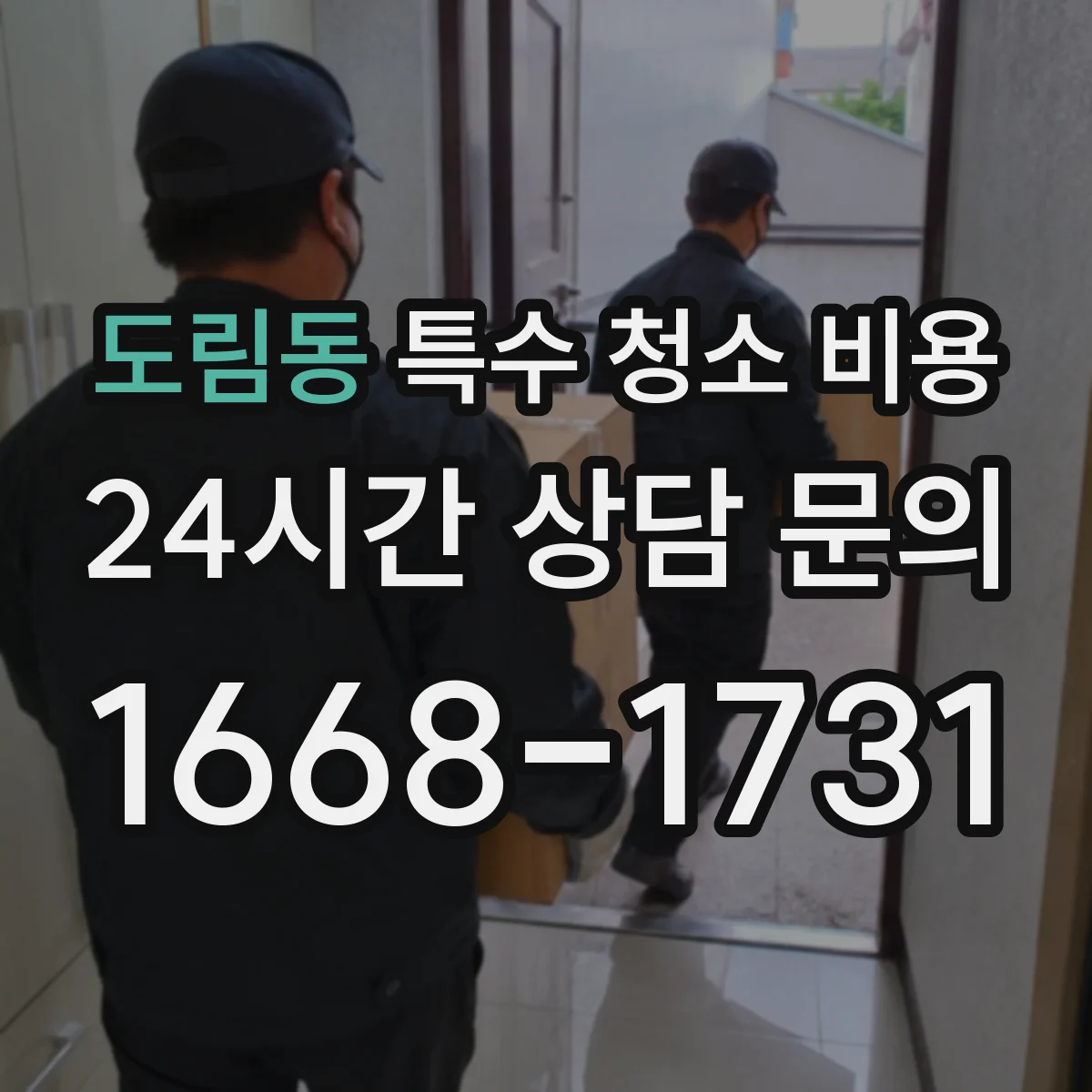 도림동 특수 청소 비용