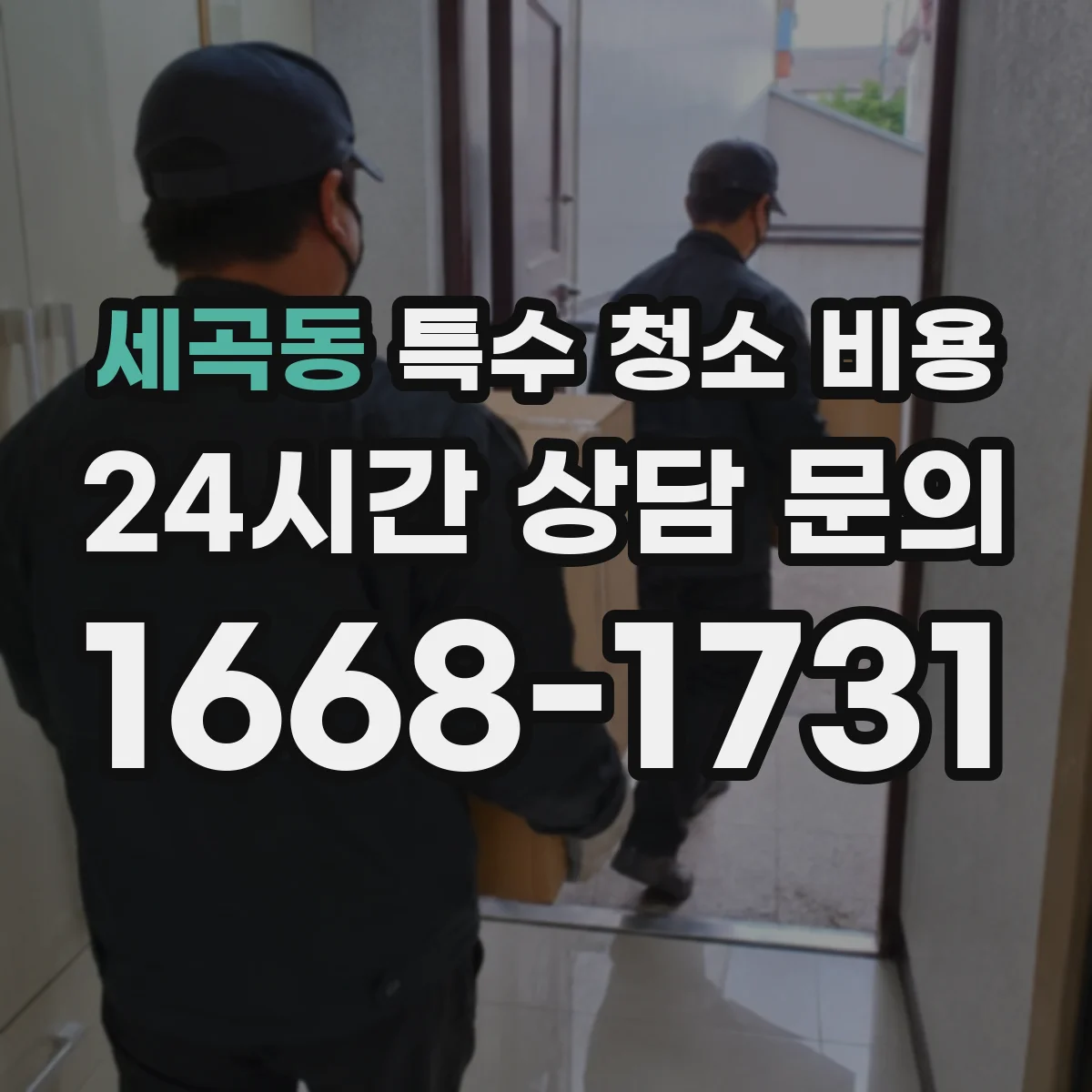 세곡동 특수 청소 비용