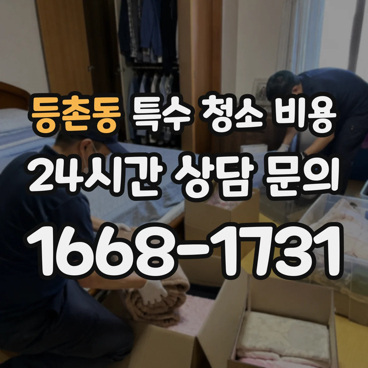 등촌동 특수 청소 비용