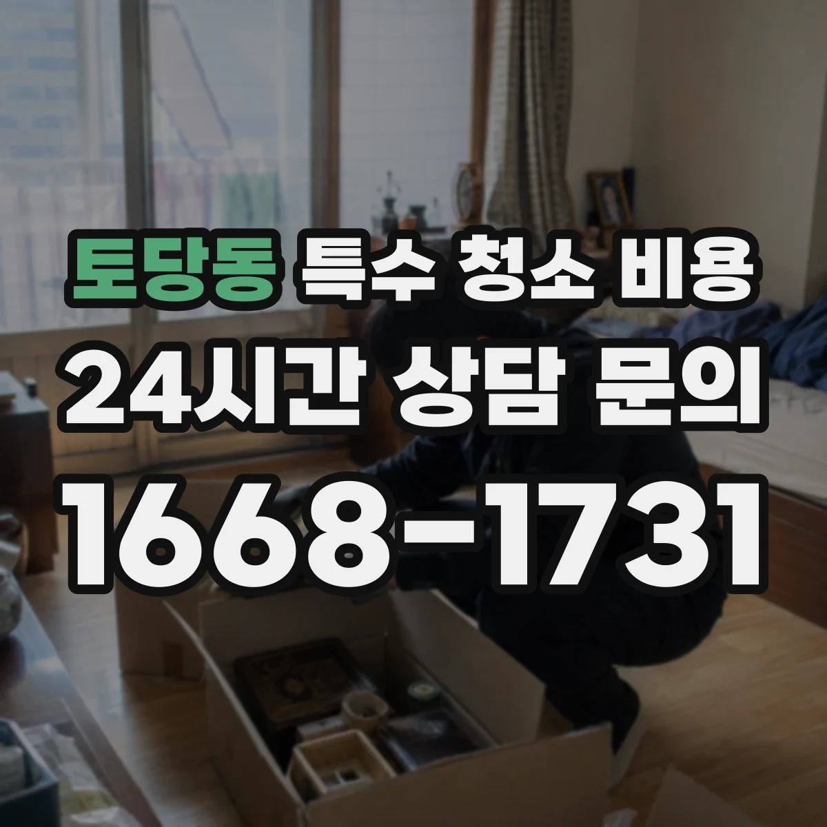 토당동 특수 청소 비용