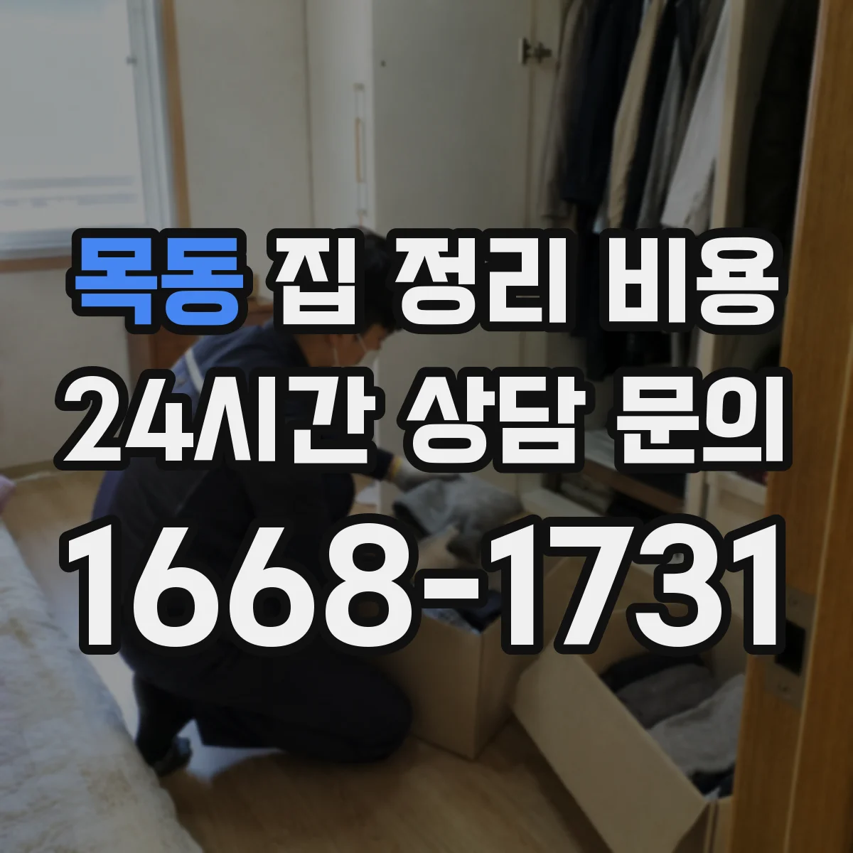 목동 집 정리 비용