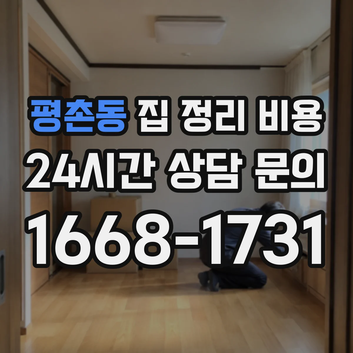 평촌동 집 정리 비용