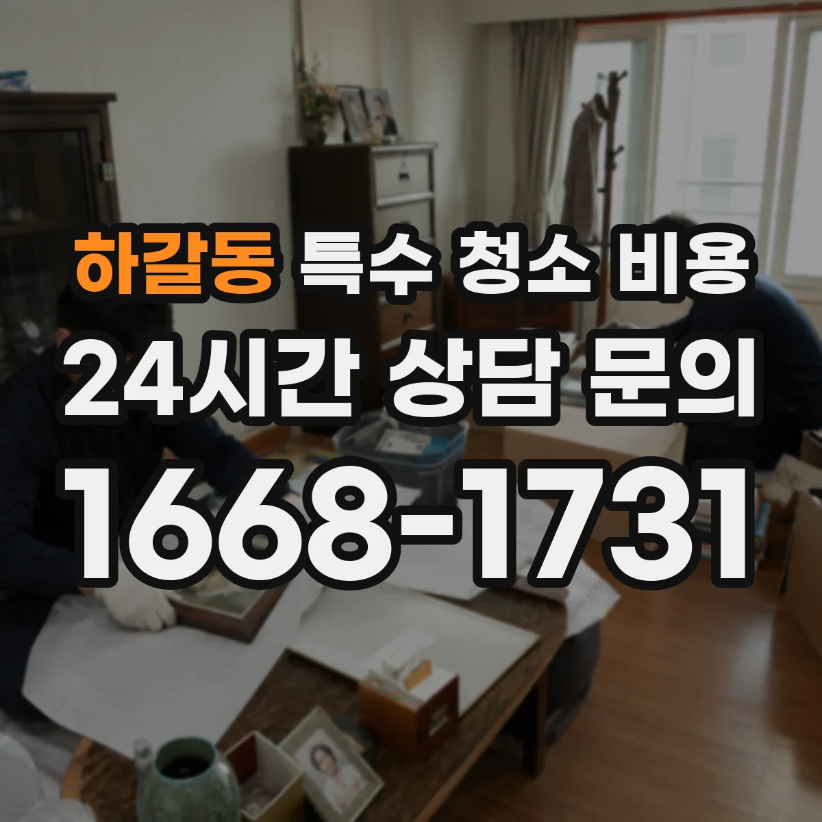 하갈동 특수 청소 비용