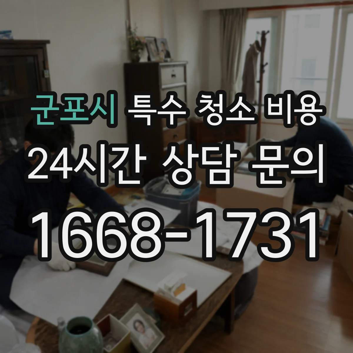 군포시 특수 청소 비용