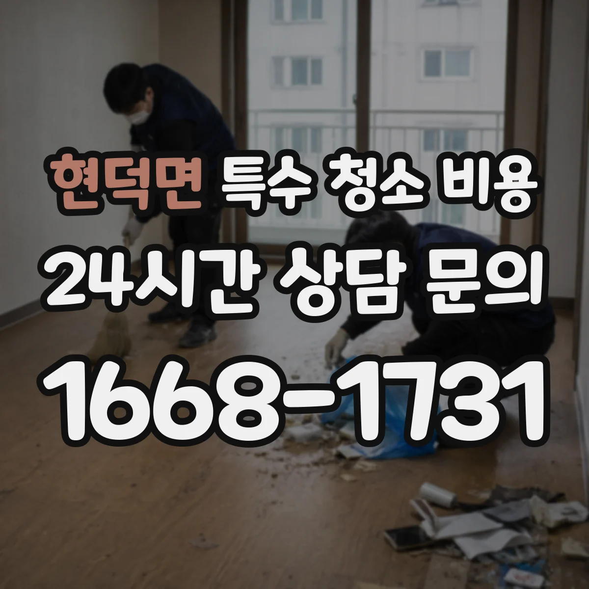 현덕면 특수 청소 비용