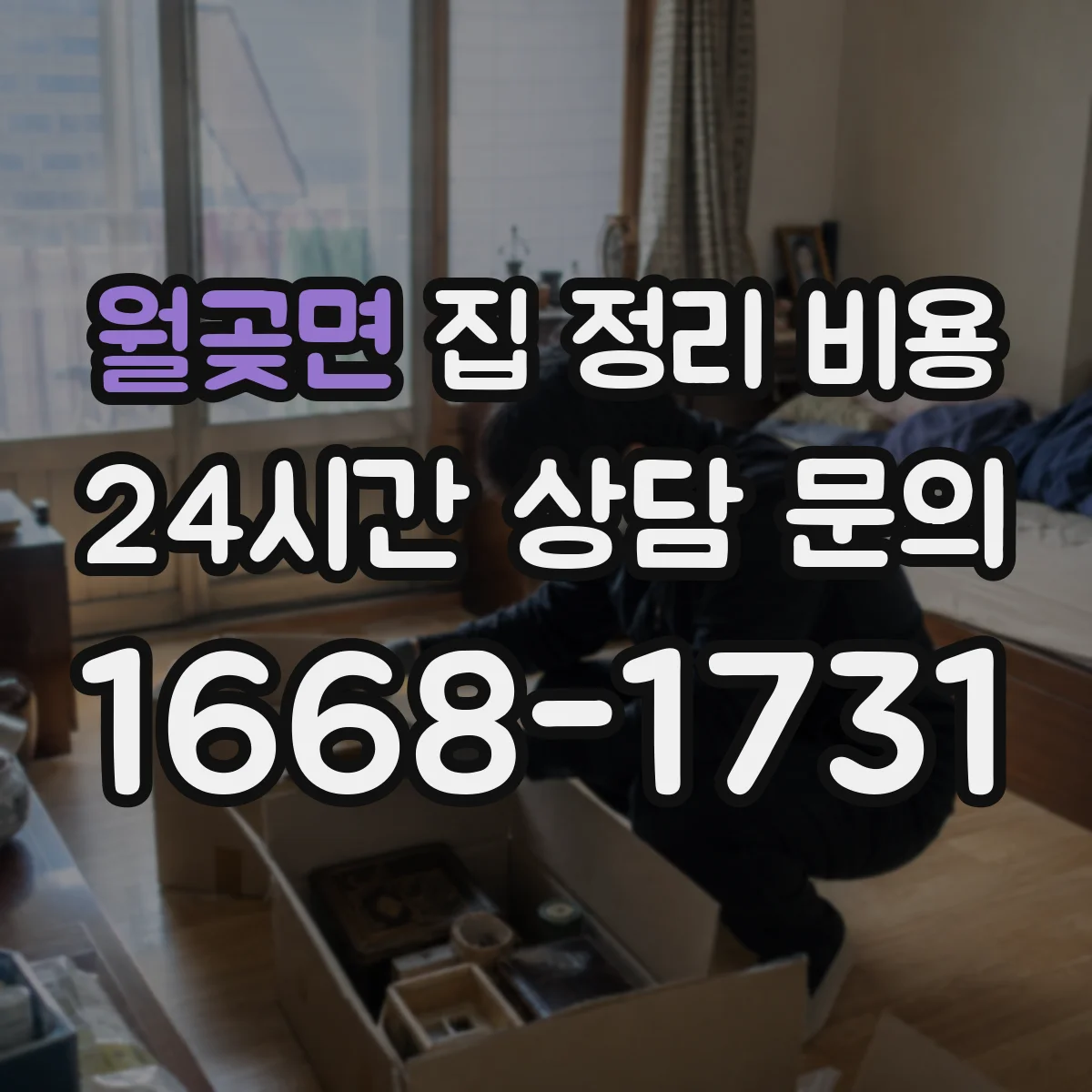 월곶면 집 정리 비용