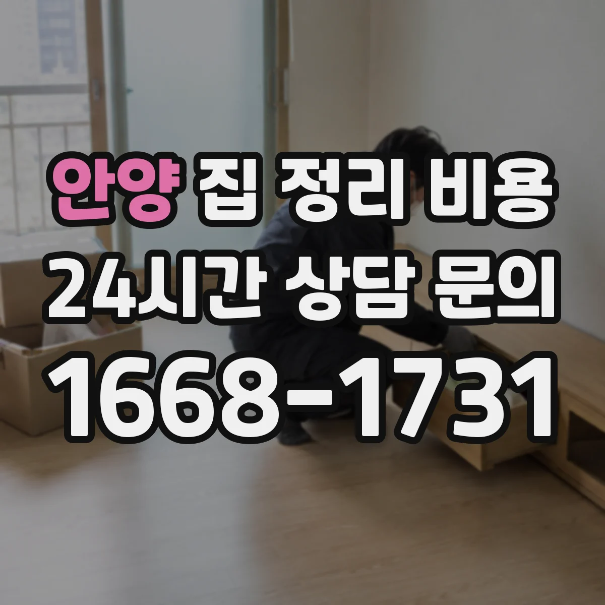 안양 집 정리 비용