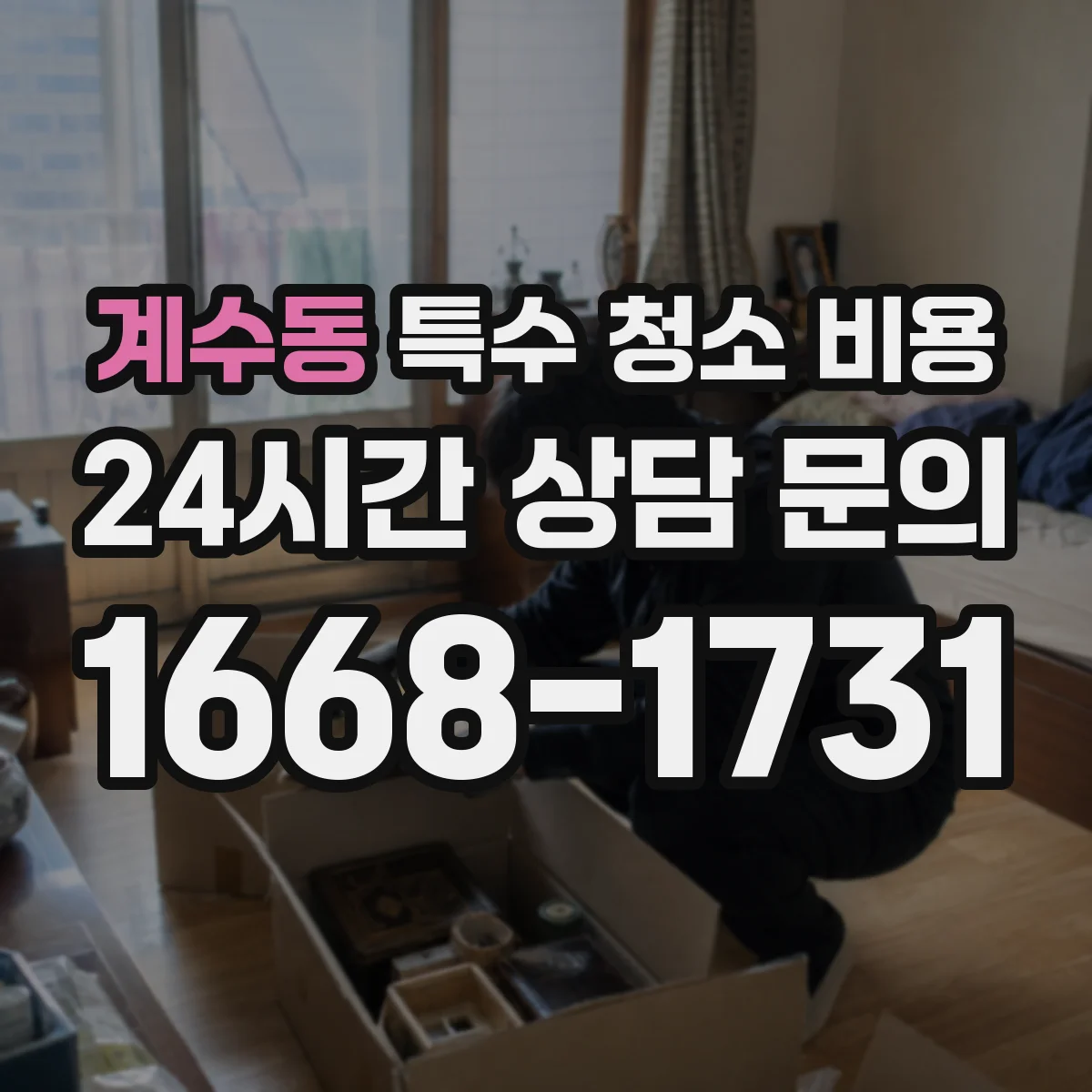 계수동 특수 청소 비용