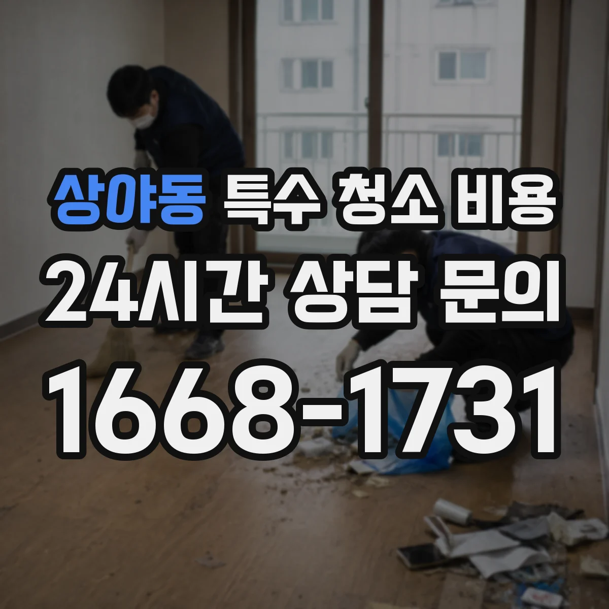 상야동 특수 청소 비용