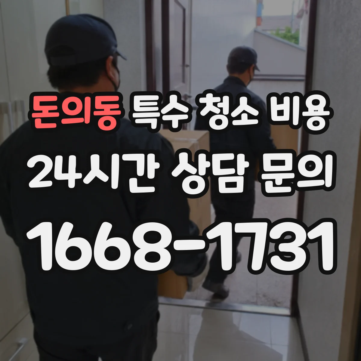 돈의동 특수 청소 비용