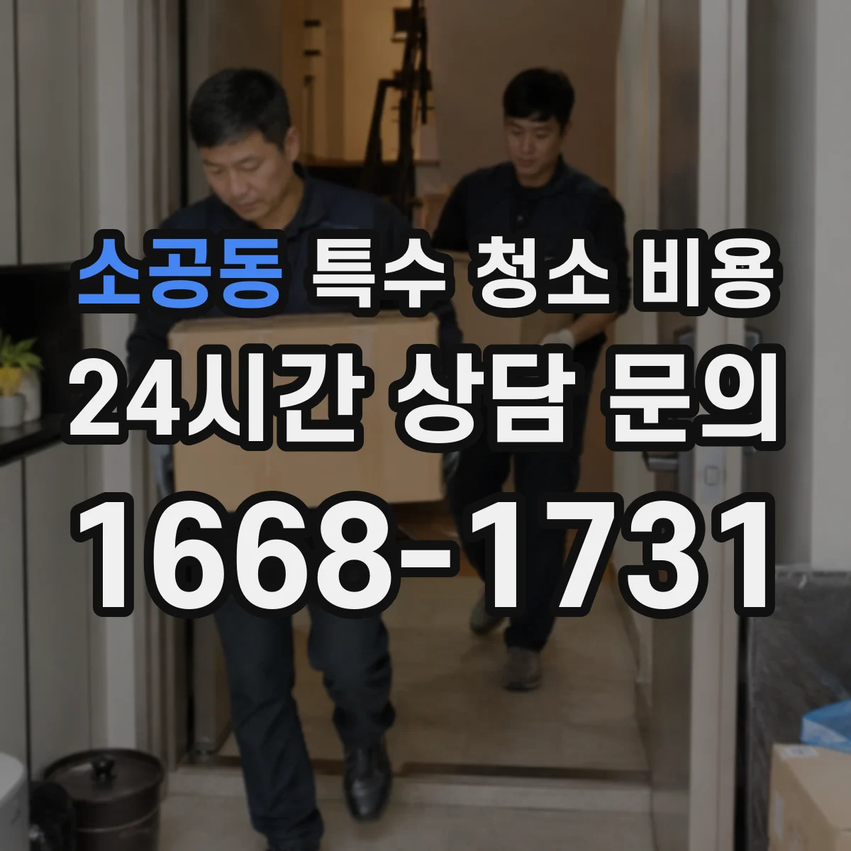 소공동 특수 청소 비용