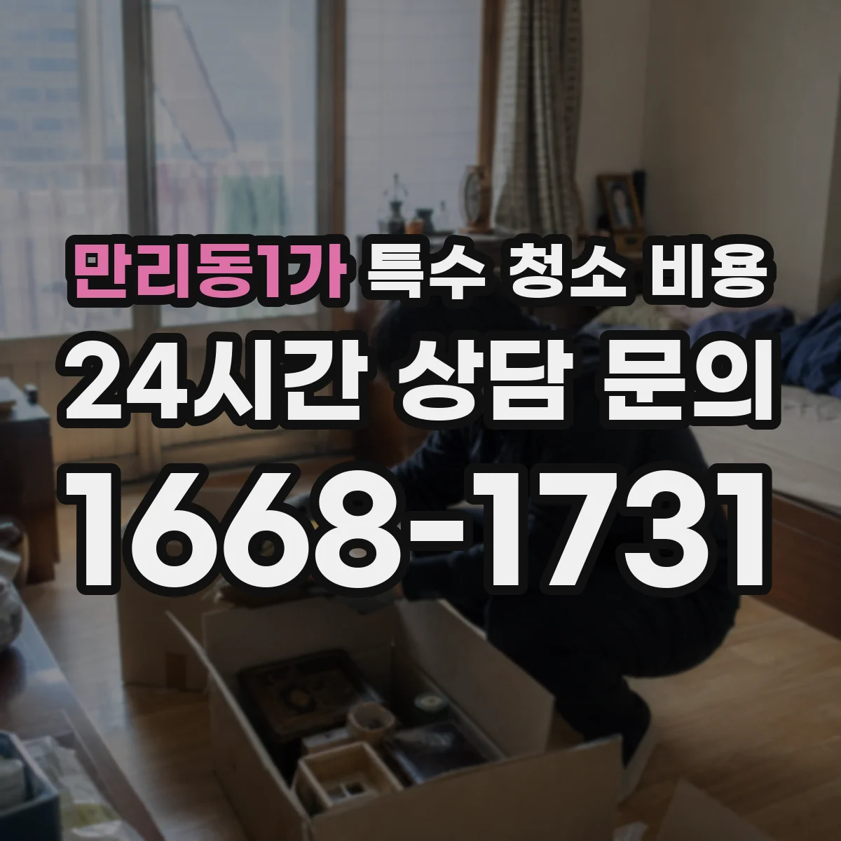 만리동1가 특수 청소 비용