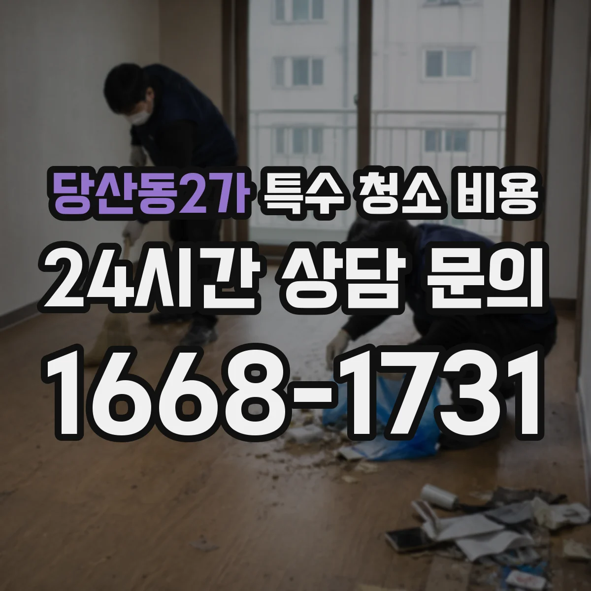 당산동2가 특수 청소 비용