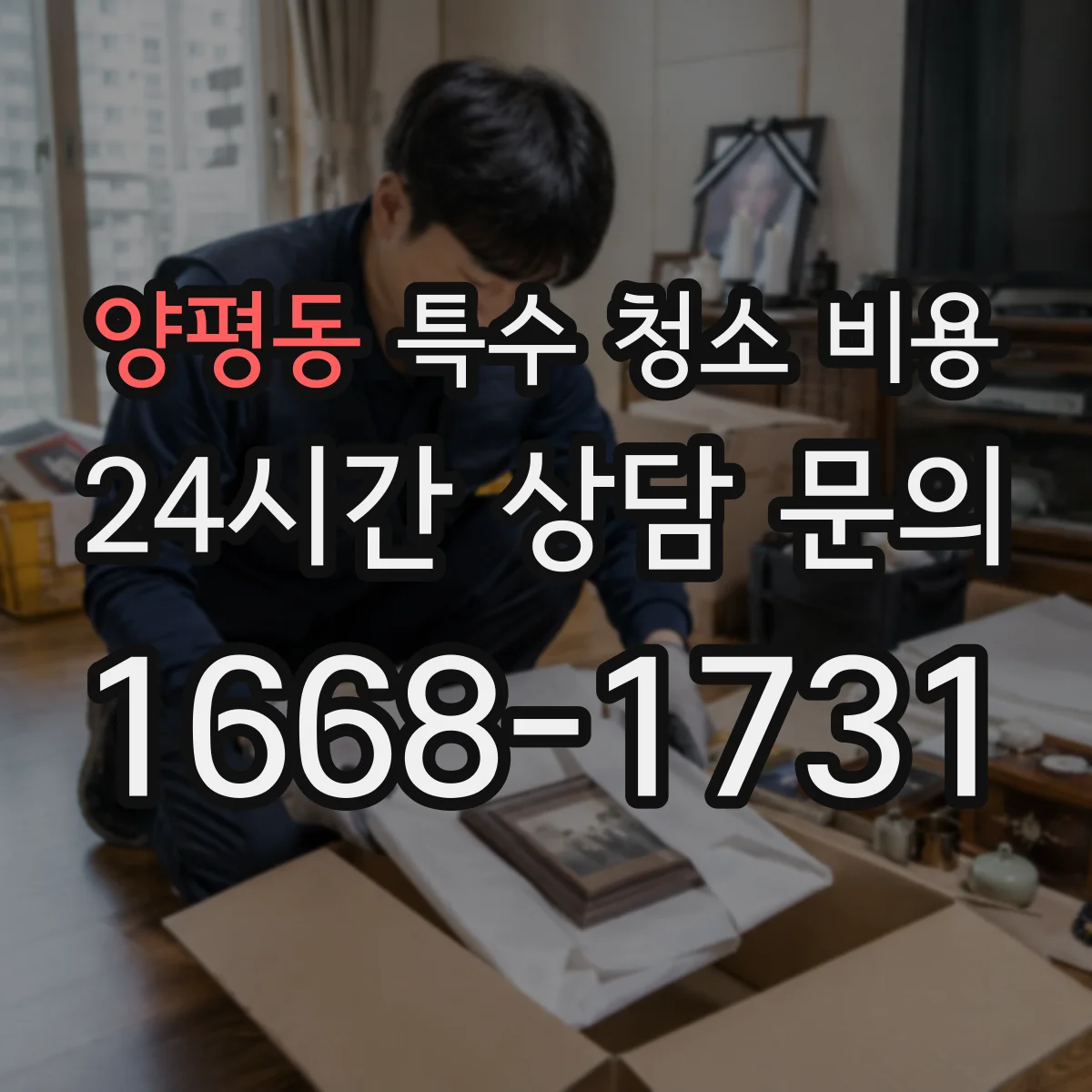 양평동 특수 청소 비용
